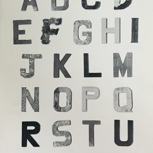 ALPHABET SERIES. 1974. ONE OF 30 SIGNED & NUMBERED BOOKS. THIS COPY DOUBLE SIGNED.