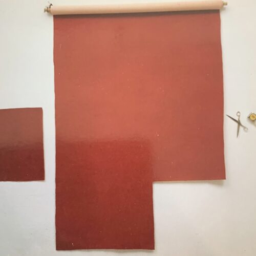 RED MONOCHROME MULTIPLE. 1992