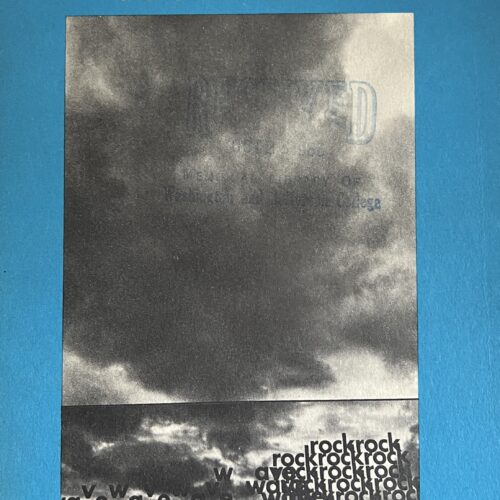 THE BELOIT POETRY JOURNAL. CONCRETE POETRY. 1966. FINLAY COVER AND CONTRIBUTION.