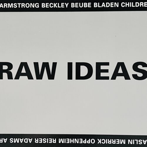 RAW IDEAS. 1991.