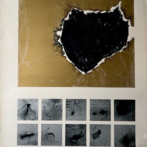 ELEVEN EMBLEMS OF VIOLENCE. 1977. (FROM A WALK TO THE STUDIO PORTFOLIO).