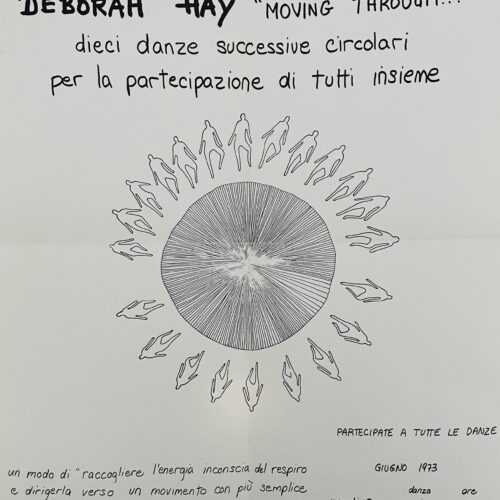 DEBORAH HAY "MOVING THROUGH..." 1973.