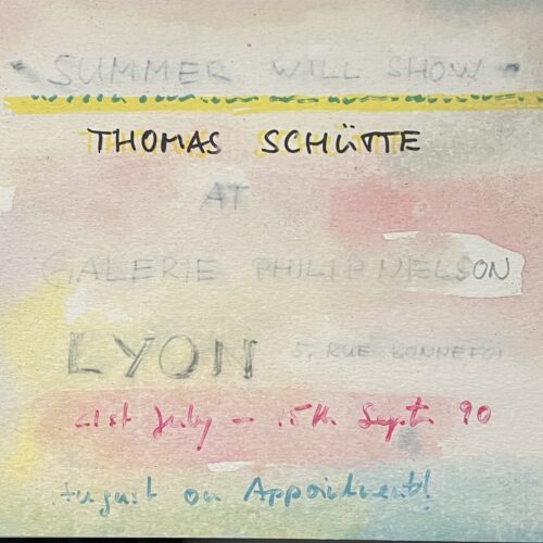 THOMAS SHUTTE. 1990.