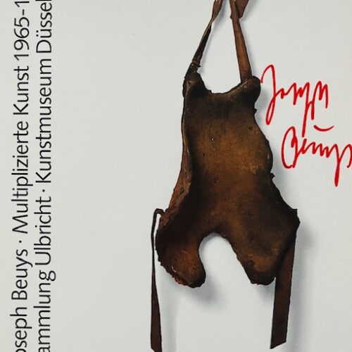 JOSEPH BEUYS. MULTIPLIZIERTE KUNST 1965-1980. 1980. SIGNED BY BEUYS.