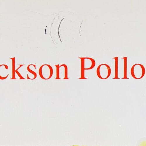 JACKSON POLLOCK.