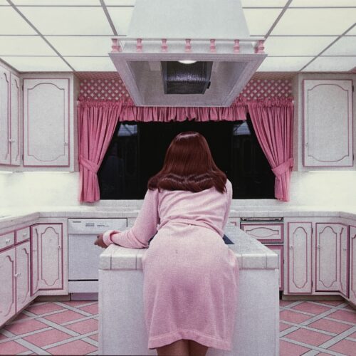 SUBTERRANEAN KITCHEN. 2017. SIGNED POSTCARD.