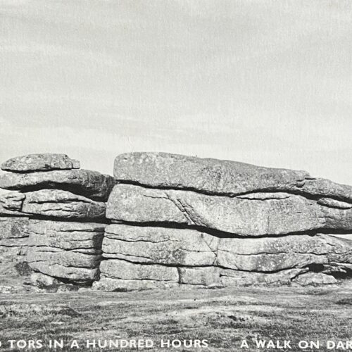 A HUNDRED TORS IN A HUNDRED HOURS. A WALK ON DARTMOOR. 1978.