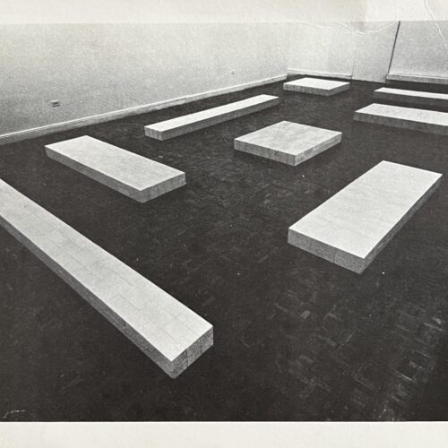 CARL ANDRE. 1978.