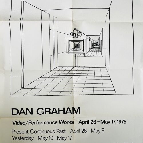 VIDEO/PERFORMANCE WORKS. 1975.
