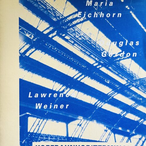 KOPFBAHNHOF/TERMINAL. 1995. CATALOGUE.