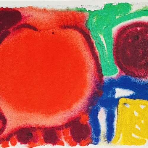PATRICK HERON 1920 - 1999. 1999. THREE POSTCARDS IN FOLDER.