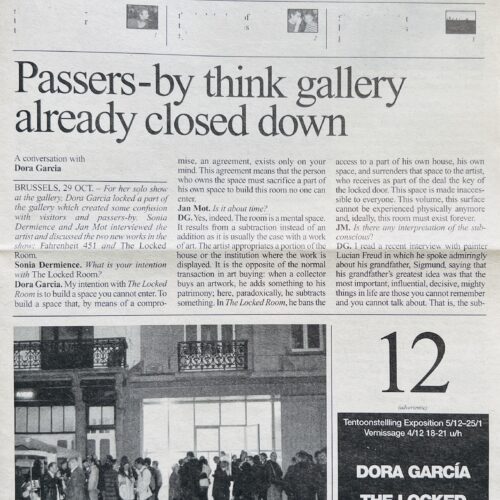 GALLERY MOT NEWSLETTER NR 12, 13. 2002.