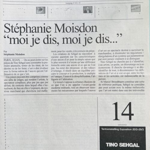 GALLERY MOT NEWSLETTER NR 14, 15, 16. 2003.